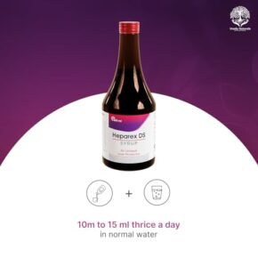 Heparex DS 450 ml, Liver and kidney tonic syrup - Image 6