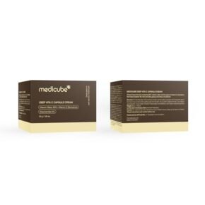 Medicube Deep Vitamin C Golden Boba Capsule Face Moisturizer - Liposome Capsules For Wrinkles, Skin Radiance - Transparent Gel for Glow Hydration - Korean Skin Care 1.94 oz - Image 4