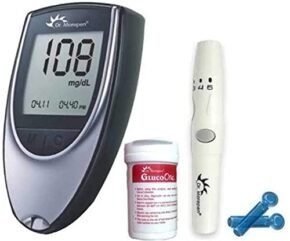 Dr. Morepen GlucoOne Blood Glucose Monitor Model BG-03 with 50 Strips - Image 2