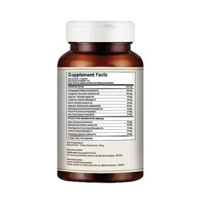 Vedikroots Hypocure Ayurvedic Capsules 60 Capsules| Blood Pressure Control| Ayurvedic Medicine| Heart Health Support| Hypertension Management| For Men & Women (Pack of 1)