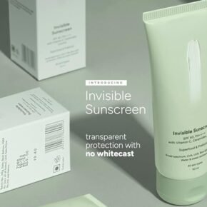 Gabit Invisible Sunscreen Spf 40,Pa ++++ With Ceramides,Vitamin C & E Water & Sweat Resistant Broad Spectrum,Uva/Uvb & Blue Light Protection No White Cast For Normal,Oily,Dry Skin Types Men & Women