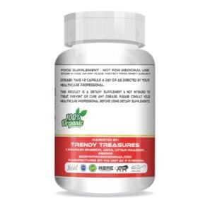 NutrinoPlus Blood Pressure Care Capsule Helps in Natural Support for Heart Health and Stress Management" (60 Capsules) - Image 4
