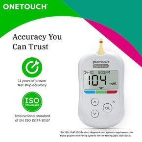 OneTouch Verio Test Strips | Pack of 25 Strips | Blood Sugar Test Machine Testing Strips | Global Iconic Brand | For use with OneTouch Verio Flex Glucometer - Image 2