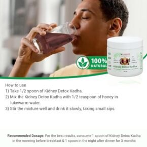 MedicoExperts Kidney Detox Kadha For Natural Detoxification, Helps to Kidney Cleanse, prevent Stones - Kidney Detox Supplements include Kasni, Punarnava, and 4 Ayurvedic Detox Herbs 100gm (1 month) - Image 5