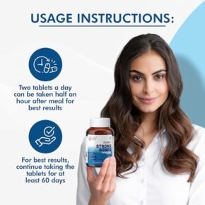 FYTIKA HEALTHCARE PRODUCTS Strong Bones Tablet|Calcium 1000Mg+Vitamin D3 400Iu Supplement With Magnesium,Zinc,Coper&Vitamin K2 For Complete Bone,Joint&Muscle Health-Women And Men(Pack Of 3) - Image 3