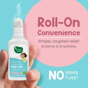 Mother Sparsh Natural Vapour Complete Cold Relief Roll-On for Babies-15ml | with Thymol Crystal, Eucalyptus Oil & Peppermint Oil for Cold & Cough | 100% Natural | Relieves Chest Congestion - Image 3
