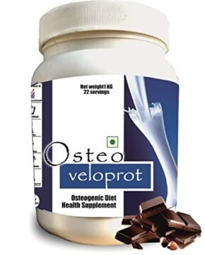 Develo Calcium & Protein Powder for Bone Health & Fracture Healing - 1 kg (Chocolate)