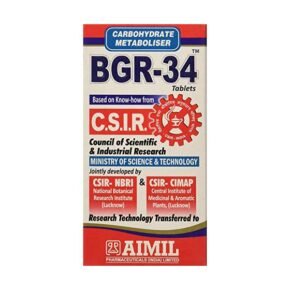 Aimil BGR-34 Tablet (Pack of 3 x 100's) - Image 2