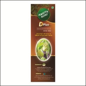 Amrith Noni D-Plus Liquid 1000 ml - Image 2