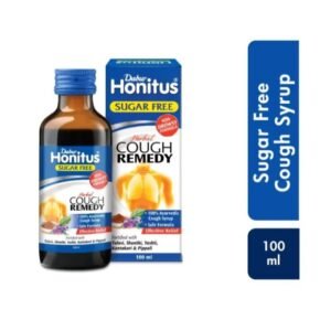 Dabur Honitus Herbal Cough Remedy Sugar Free Syrup 100 ml
