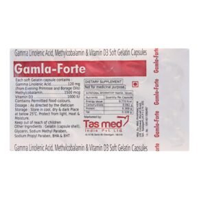 GAMLA FORTE Soft Gelatin Capsule 15's - Image 3