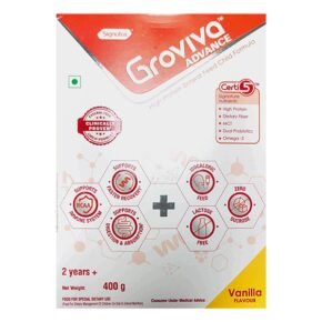 Groviva Advance Age 2+ Powder Refill - Vanilla Flavour 400 g