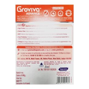 Groviva Advance Age 2+ Powder Refill - Vanilla Flavour 400 g - Image 2