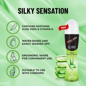 Kamasutra Lube Alluring - Aloe Vera & Vitamin E 50 ml - Image 3