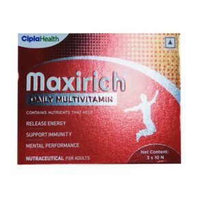 Maxirich Daily Multivitamin Capsules 10's