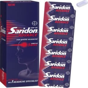 Saridon Advance Tablets for 5 in 1 Pain Relief 10's