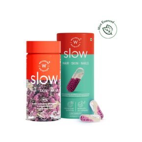 Wellbeing Nutrition Slow Skin, Hair & Nails Men & Women Glutathione, Hyaluronic acid, Biotin